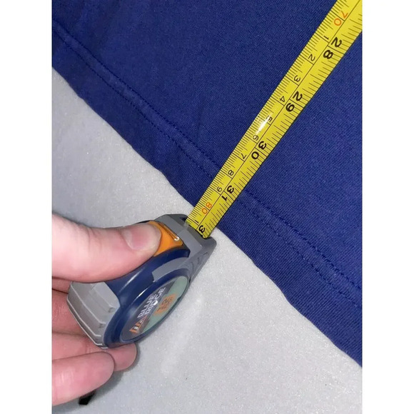 Vintage Indianapolis Colts Shirt Mens 2XL Blue White Graphic Faded Oversized Y2K - Picture 3 of 5